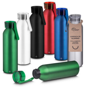Garrafa em Alumínio Reciclado